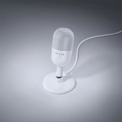 Мікрофон для ПК/ для стрімінгу, подкастів Razer Seiren V3 Mini White (RZ19-05050300-R3M1)