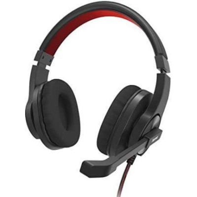 Навушники з мікрофоном HAMA HS-USB400 Black