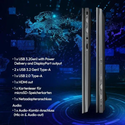 Ноутбук Medion Avantum 15 E1 Galaxy Blue (MD62716)