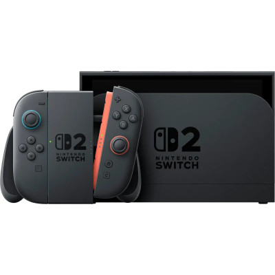 Портативна ігрова приставка Nintendo Switch 2 Black Mario Kart World Bundle (0045496321529)