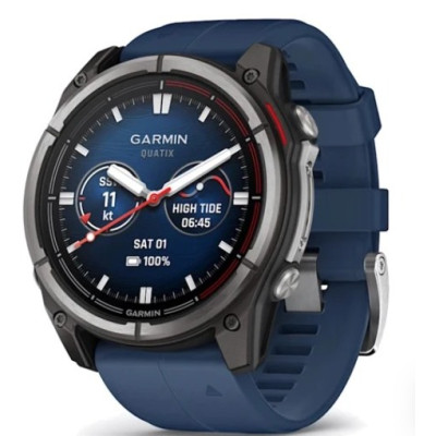 Смарт-годинник Garmin Quatix 8 51mm AMOLED Sapphire (010-02905-91)