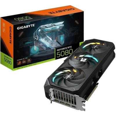Відеокарта GIGABYTE GeForce RTX 5080 GAMING OC 16G (GV-N5080GAMING OC-16GD)