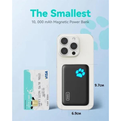 Зовнішній акумулятор (павербанк) INIU BI-B43 10000mAh Black