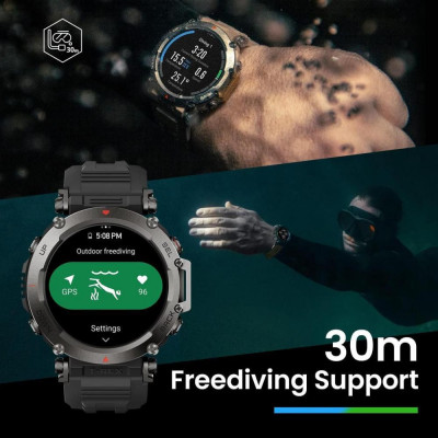 Смарт-годинник Amazfit T-Rex Ultra Abyss Black