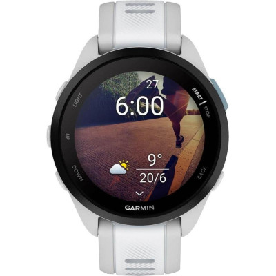 Смарт-годинник Garmin Forerunner 165 Mist Gray/Whitestone (010-02863-21/A1)