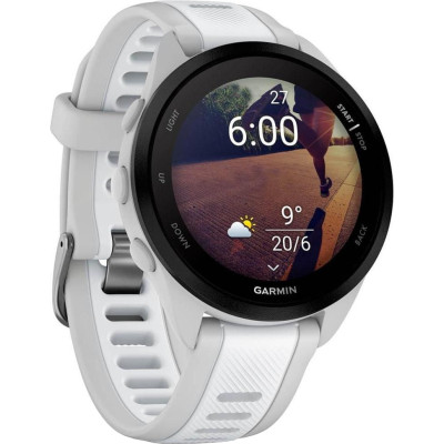 Смарт-годинник Garmin Forerunner 165 Mist Gray/Whitestone (010-02863-21/A1)