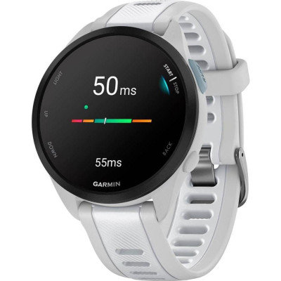Смарт-годинник Garmin Forerunner 165 Mist Gray/Whitestone (010-02863-21/A1)