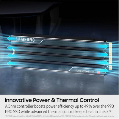 SSD накопичувач Samsung 9100 PRO 4 TB with Heatsink (MZ-VAP4T0CW) SSD накопичувач Samsung 9100 PRO 4 TB with Heatsink (MZ-VAP4T0CW)