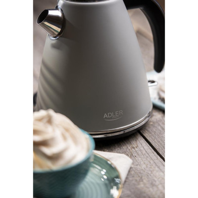 Електрочайник Adler AD 1343 Grey