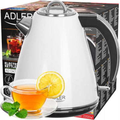 Електрочайник Adler AD 1343 White