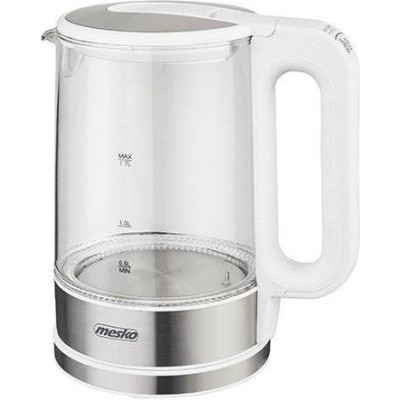 Електрочайник Mesko MS 1301 White