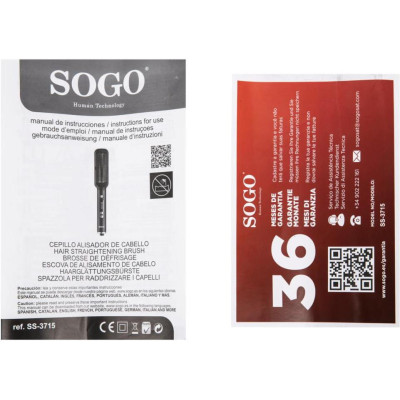 Електрогребінець SOGO SS-3715