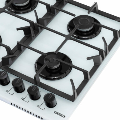 Газова варильна поверхня Eleyus ALMADA 60 WH CF