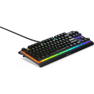 Клавіатура SteelSeries Apex 3 TKL USB ENG/RUS/UA (64831)