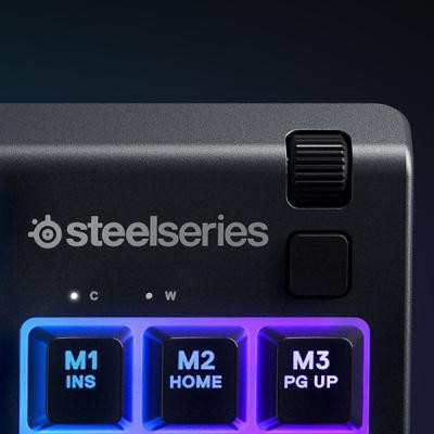 Клавіатура SteelSeries Apex 3 TKL USB ENG/RUS/UA (64831)