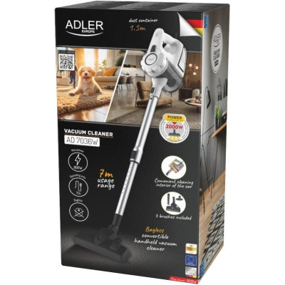 Пилосос 2в1 (вертикальний + ручний) Adler AD 7036