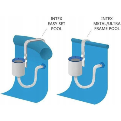 Скіммер Intex Скіммер для басейнів 28000 Deluxe Wall Mount Surface Skimmer