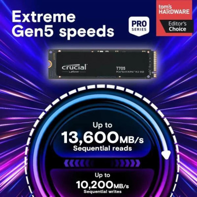 SSD накопичувач Crucial T705 1 TB (CT1000T705SSD3)