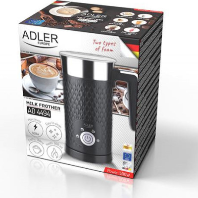 Спінювач молока Adler AD 4494 Black
