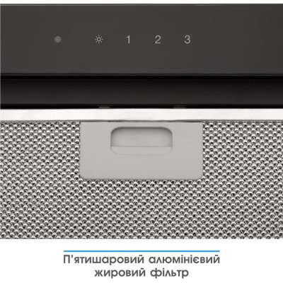 Витяжка вбудована Eleyus INTEGRA 800 52 BL