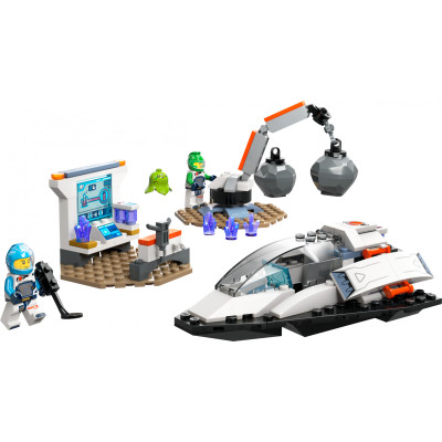 Блоковий конструктор LEGO City Космічний корабель та дослідження астероїда (60429)