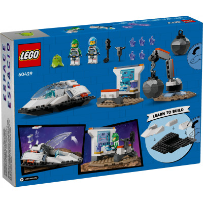 Блоковий конструктор LEGO City Космічний корабель та дослідження астероїда (60429)