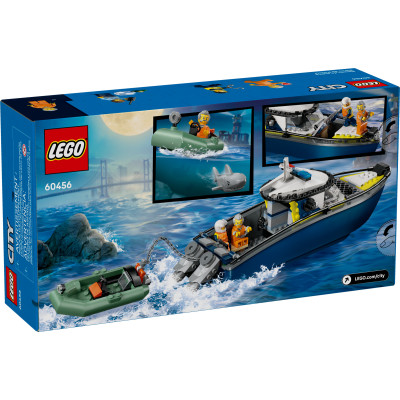 Блоковий конструктор LEGO City Переслідування на поліцейському катері (60456)