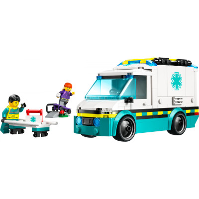 Блоковий конструктор LEGO City Швидка допомога (60451)