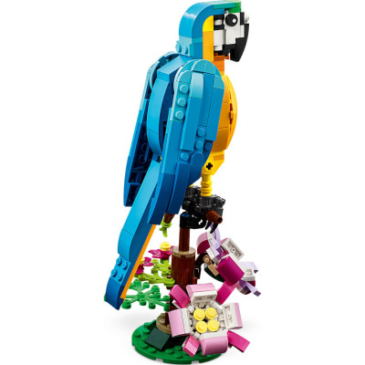 Блоковий конструктор LEGO Creator Екзотичний попугай (31136)