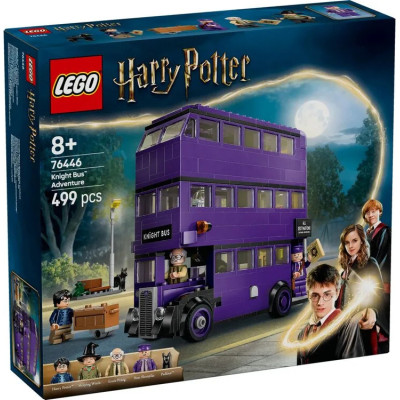 Блоковий конструктор LEGO Harry Potter Пригоди на Лицарському автобусі (76446)