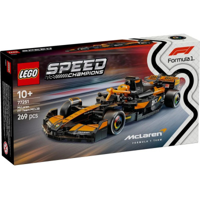 Блоковий конструктор LEGO Speed Champions Автомобіль для перегонів McLaren F1 Team MCL38 (77251)