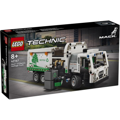 Блоковий конструктор LEGO Technic Сміттєвоз Mack LR Electric (42167)