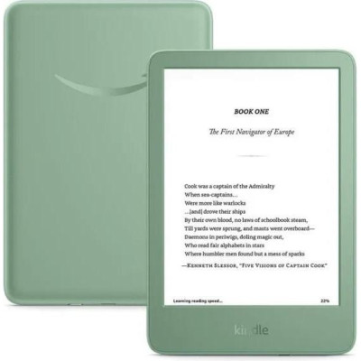 Електронна книга з підсвічуванням Amazon Kindle 11th Gen. 2024 16Gb Matcha