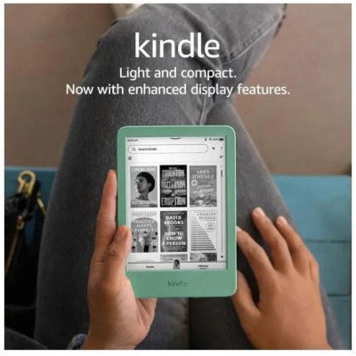 Електронна книга з підсвічуванням Amazon Kindle 11th Gen. 2024 16Gb Matcha