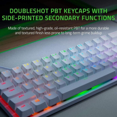 Клавіатура Razer Huntsman Mini Mercury Edition Purple Switch White (RZ03-03390300-R3M1)