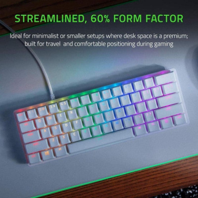 Клавіатура Razer Huntsman Mini Mercury Edition Purple Switch White (RZ03-03390300-R3M1)