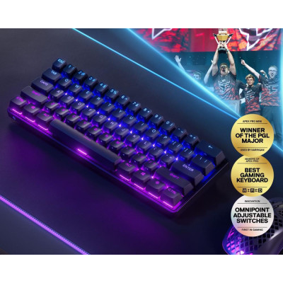 Клавіатура SteelSeries Apex Pro Mini Wireless (64842)