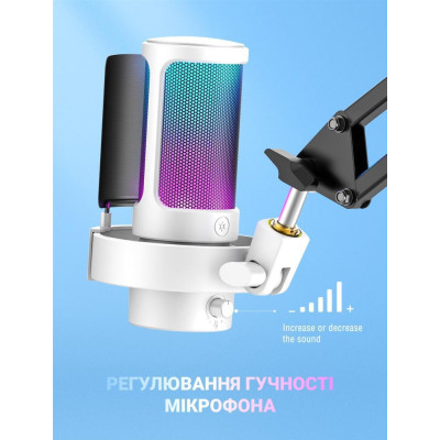 Мікрофон для ПК/ для стрімінгу, подкастів Fifine A8W