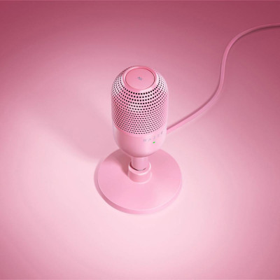 Мікрофон для ПК/ для стрімінгу, подкастів Razer Seiren V3 Mini Quartz (RZ19-05050200-R3M1)