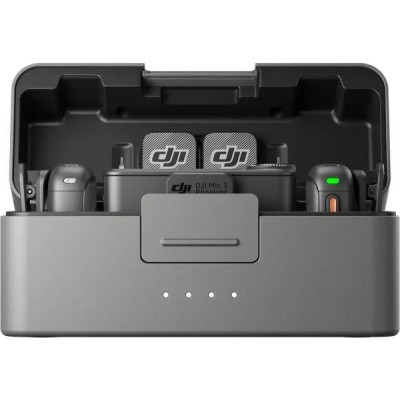 Мікрофонна радіосистема для камери для смартфону DJI MIC 3 (2 TX + 1 RX + Charging Case) (CP.RN.00000480.01)