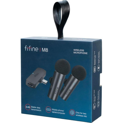Мікрофонна радіосистема для смартфона Fifine M8