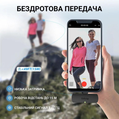 Мікрофонна радіосистема для смартфона Fifine M8