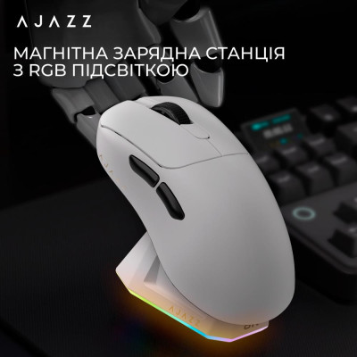 Миша Ajazz AJ179PRO White (AJ179-PRO-W)