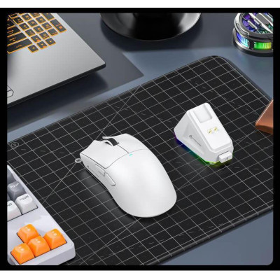 Миша ATTACK SHARK X11 Wireless Gaming Mouse with Charging Dock White