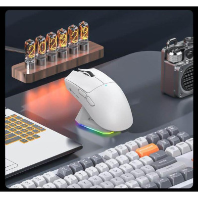 Миша ATTACK SHARK X11 Wireless Gaming Mouse with Charging Dock White