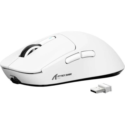 Миша ATTACK SHARK X3 White