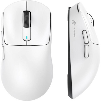 Миша ATTACK SHARK X3 White