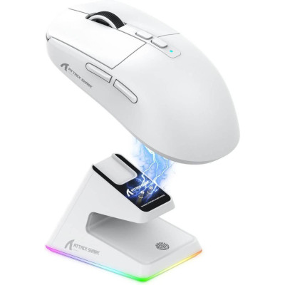 Миша ATTACK SHARK X6 White