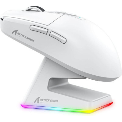 Миша ATTACK SHARK X6 White