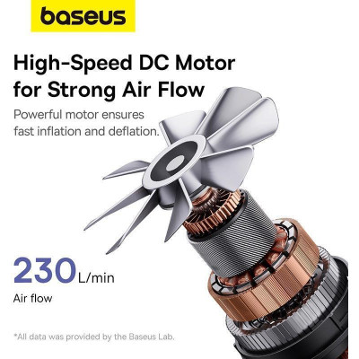 Насос електричний Baseus PocketGo Portable Air Pump (C11157700221-00) Насос електричний Baseus PocketGo Portable Air Pump (C11157700221-00)